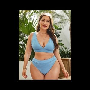 Baby blue Bikini